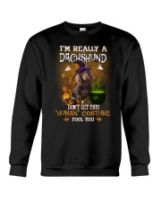 Dachshund Human Costume 1809 Crewneck Sweatshirt front