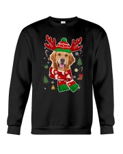 Golden Retriever Pattern 2109 Crewneck Sweatshirt front