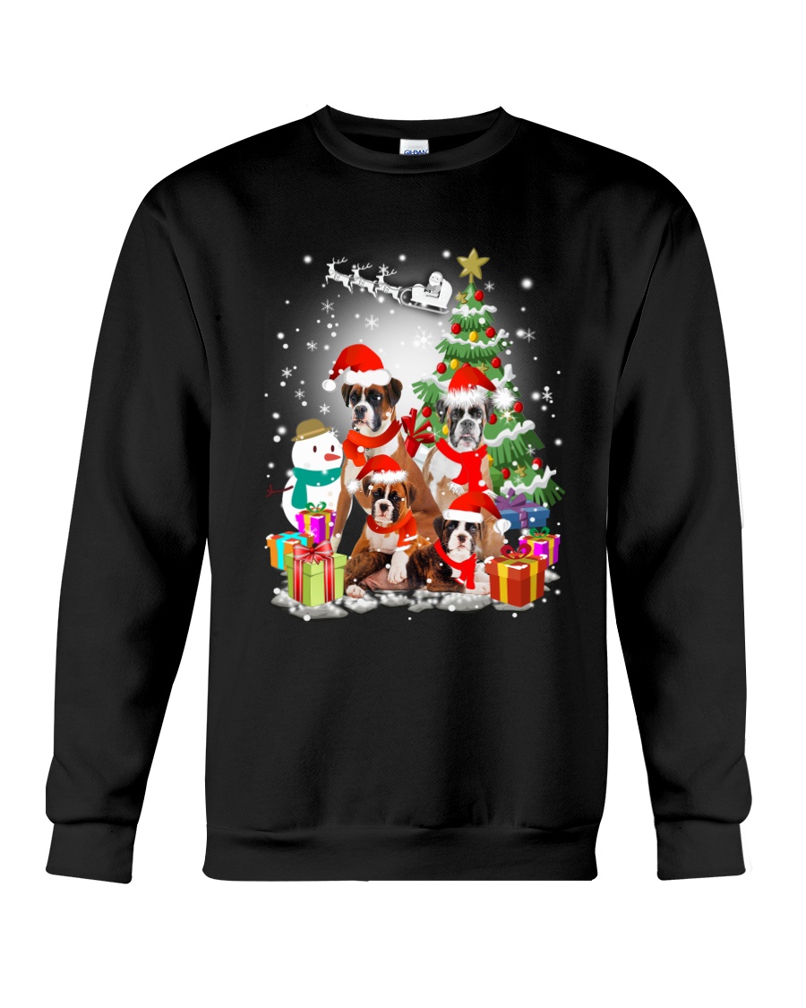 Boxer Family Xmas Crewneck Sweatshirt