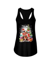 Boxer Family Xmas Ladies Flowy Tank thumbnail