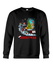 Rottweiler Merry Xmas Crewneck Sweatshirt front