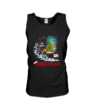 Rottweiler Merry Xmas Unisex Tank thumbnail