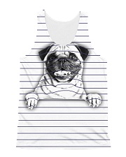 THEIA Pug Under Line 1107 All-over Unisex Tank front