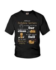 Yorkie Without 2108 Youth T-Shirt thumbnail