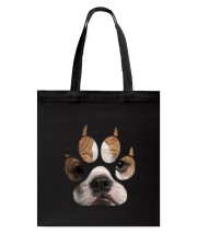 Bulldog Paw Tote Bag thumbnail