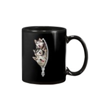 Siberian husky zip Mug thumbnail
