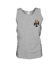 Basset Hound Pocket 4 Unisex Tank thumbnail