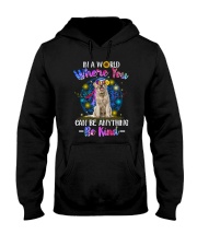 Golden Retriever and hippie Hooded Sweatshirt thumbnail