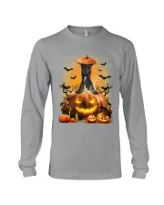 Greyhound And Pumpkin Long Sleeve Tee thumbnail