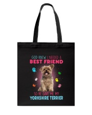 Yorkie best friend 2507 Tote Bag thumbnail