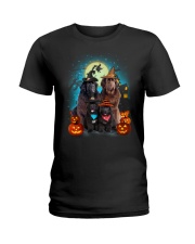 Newfoundland Halloween Ladies T-Shirt thumbnail
