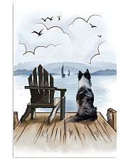 Border Collie Waiting 11x17 Poster front