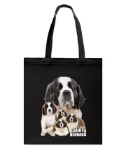 Saint Bernard Awesome Family 0701 Tote Bag thumbnail