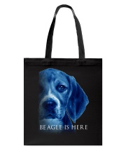 Beagle Is Here Tote Bag thumbnail