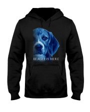 Beagle Is Here Hooded Sweatshirt thumbnail