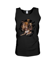 Greyhound Scratch Unisex Tank thumbnail
