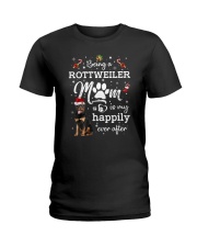 Being a rottweiler mom 1810 Ladies T-Shirt thumbnail