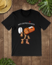 Dachshund Anti Classic T-Shirt lifestyle-mens-crewneck-front-18
