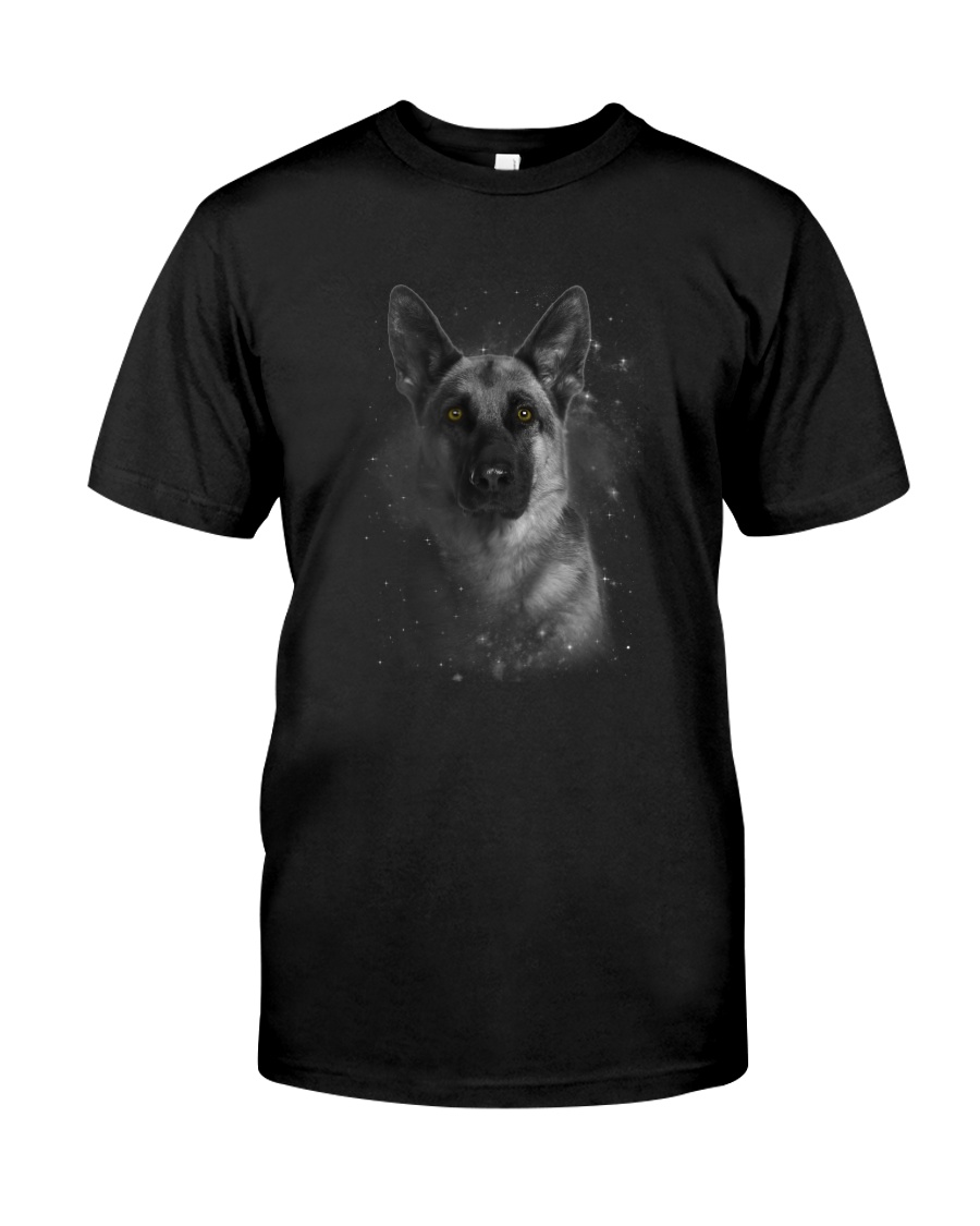 German Shepherd Half Face 2609 Classic T-Shirt