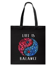 Wine And Dogs Balance Tote Bag thumbnail