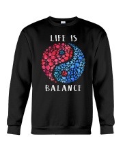 Wine And Dogs Balance Crewneck Sweatshirt thumbnail