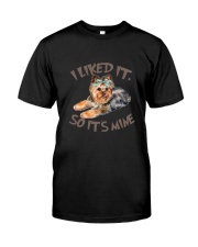 Yorkshire Terrier I licked it 180319 Classic T-Shirt tile