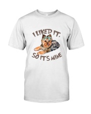 Yorkshire Terrier I licked it 180319 Classic T-Shirt front