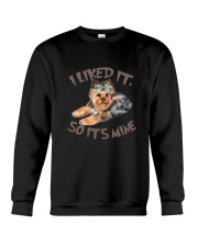 Yorkshire Terrier I licked it 180319 Crewneck Sweatshirt thumbnail