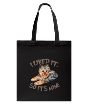 Yorkshire Terrier I licked it 180319 Tote Bag thumbnail