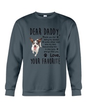 Rat Terrier Dear Daddy Mug 2201 Crewneck Sweatshirt thumbnail