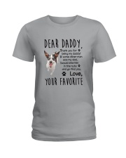 Rat Terrier Dear Daddy Mug 2201 Ladies T-Shirt thumbnail