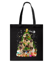 ZEUS - Pug Pine Tree - 1610 - 03 Tote Bag thumbnail