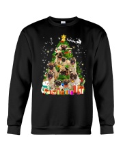 ZEUS - Pug Pine Tree - 1610 - 03 Crewneck Sweatshirt thumbnail
