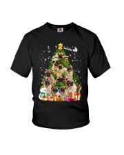 ZEUS - Pug Pine Tree - 1610 - 03 Youth T-Shirt thumbnail