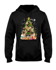 ZEUS - Pug Pine Tree - 1610 - 03 Hooded Sweatshirt front
