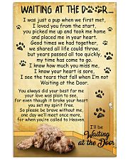 Cockapoo Waiting at the Door 11x17 Poster front