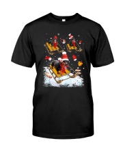 Dachshund Skiing Classic T-Shirt thumbnail