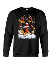 Dachshund Skiing Crewneck Sweatshirt front