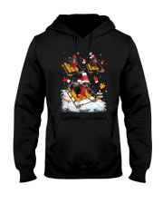 Dachshund Skiing Hooded Sweatshirt thumbnail