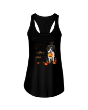 Border Collie - Dear dad Ladies Flowy Tank thumbnail
