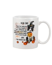 Border Collie - Dear dad Mug front