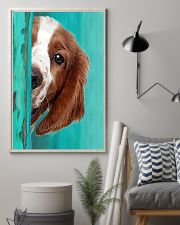 Welsh Springer Spaniel Half Face 11x17 Poster lifestyle-poster-1