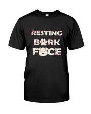 Dog resting bark 0709 Classic T-Shirt front