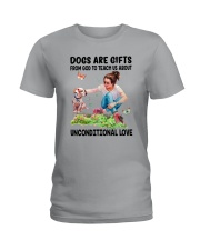 Dog Unconditional Love 0910 Ladies T-Shirt thumbnail