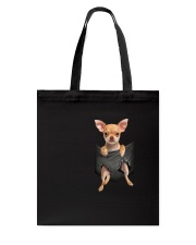 Chihuahua Pocket 011202 Tote Bag thumbnail
