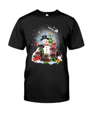 Rottweiler Snowman 1909 Classic T-Shirt thumbnail