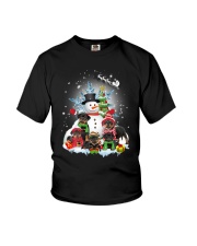 Rottweiler Snowman 1909 Youth T-Shirt thumbnail