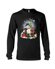 Rottweiler Snowman 1909 Long Sleeve Tee thumbnail