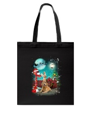 Golden Retriever to Santa Tote Bag thumbnail
