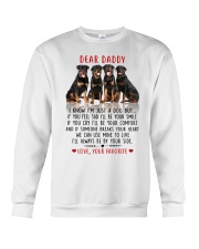 Rottweiler smile Crewneck Sweatshirt thumbnail